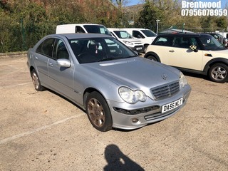 Location: Brentwood - 2007 MERCEDES C180 KOMP. ELEGANCE SE A 4 Door Saloon REG: DA56NLT, Keys: No, MOT Expiry date: 26/10/2025, 1796 Petrol, 5 Speed Auto Petrol, Former Keepers: 5
