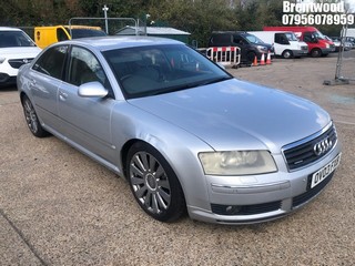 Location: Brentwood - 2003 AUDI A8 4-2 QUATTRO AUTO 4 Door Saloon REG: OV03FXB, Keys: No, MOT Expiry date: 21.01.2027, 4172 Gas Bi Fuel, 6 Speed Auto Petrol, Former Keepers: 9
