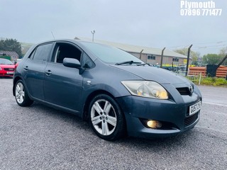 Location: Plymouth - 2007 TOYOTA AURIS T180 D-CAT 5 Door Hatchback REG: GU57ZYE, Keys: Yes, MOT Expiry date: 01/11/2025, 2231 Diesel, 6 Speed Manual Diesel, Former Keepers: 9