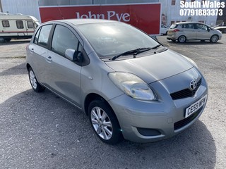 Location: South Wales - 2009 TOYOTA YARIS TR D-4D 5 Door Hatchback REG: CE59WPW, Keys: No, MOT Expiry date: 14/07/2025, 1364 Diesel, 6 Speed Manual Diesel, Former Keepers: 1
