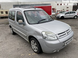 Location: South Wales - 2006 CITROEN BERLINGO M-S DESIRE 92 Estate REG: WP55RRV, Keys: No, MOT Expiry date: 11/02/2024, 1560 Diesel, 5 Speed Manual Diesel, Former Keepers: 6