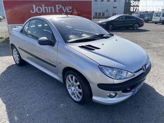 Location: South Wales - 2003 PEUGEOT 206 Coupe REG: FN03JWU, Keys: No, MOT Expiry date: 03/06/2026, 1587 Petrol, 5 Speed Manual Petrol, Former Keepers: 11