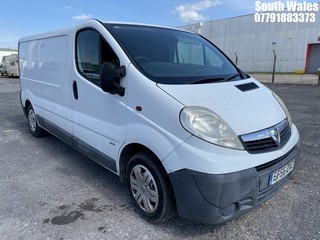Location: South Wales - 2007 VAUXHALL VIVARO 2900 CDTI LWB Panel Van REG: EF56ZNZ, Keys: No, MOT Expiry date: 09/05/2025, 1870 Diesel, 6 Speed Manual Diesel, Former Keepers: 6