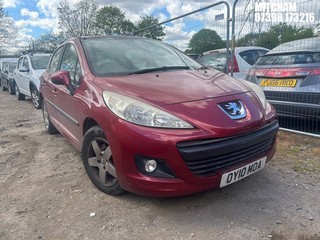 Location: Mitcham - 2010 PEUGEOT 207 VERVE 5 Door Hatchback REG: OY10MOA, Keys: No, MOT Expiry date: 01/01/2026, 1397 Petrol, 5 Speed Manual Petrol, Former Keepers: 6