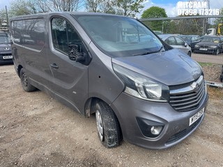 Location: Mitcham - 2015 VAUXHALL VIVARO 2700 SPORTIVE CDTI Panel Van REG: MT15ZSN, Keys: No, MOT Expiry date: 02/01/2026, 1598 Diesel, 6 Speed Manual Diesel, Former Keepers: 6