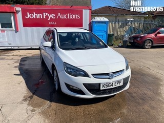 Location: Hull - 2014 VAUXHALL ASTRA EMERG-Y SERV CDTIEC Estate REG: KS64EPF, Keys: No, MOT Expiry date: 20/09/2025, 1598 Diesel, 6 Speed Manual Diesel, Former Keepers: 4
