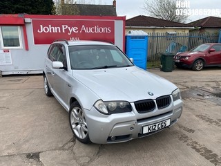 Location: Hull - 2005 BMW X3 D M SPORT Estate REG: K12CGS, Keys: Yes, MOT Expiry date: 11/07/2025, 1995 Diesel, 6 Speed Manual Diesel, Former Keepers: 4