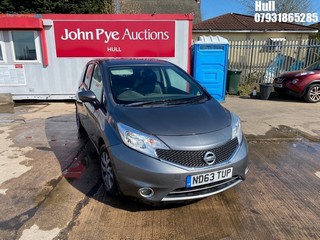 Location: Hull - 2013 NISSAN NOTE TEKNA DCI MPV REG: ND63TUP, Keys: No, MOT Expiry date: 22/04/2025, 1461 Diesel, 5 Speed Manual Diesel, Former Keepers: 5