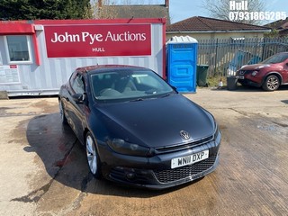 Location: Hull - 2011 VOLKSWAGEN SCIROCCO GT TDI 170 S-A Coupe REG: WN11DXP, Keys: No, MOT Expiry date: 21/10/2021, 1968 Diesel, 6 Speed Semi Manual Diesel, Former Keepers: 3