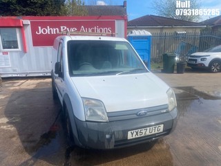 Location: Hull - 2007 FORD TRANSIT CONN T200 L75 Panel Van REG: YX57UTG, Keys: Yes, MOT Expiry date: 02/10/2025, 1753 Diesel, 5 Speed Manual Diesel, Former Keepers: 2