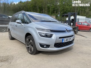 Location: Leeds - 2015 CITROEN C4 GRD PICASSO EXCL + BLU MPV REG: LA15GYC, 1997cc Diesel, 6 Speed Manual Diesel, Former Keepers: 1, Keys: No, MOT: Expiry date12-01-2027