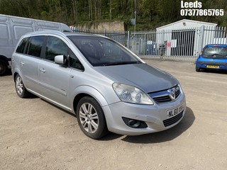 Location: Leeds - 2010 VAUXHALL ZAFIRA ELITE CDTI ECOFLEX MPV REG: NL60XNK, Keys: No, MOT Expiry date: 04-09-2026, 1686 Diesel, 6 Speed Manual Diesel, Former Keepers: 5