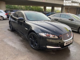 Location: Hayes - 2015 JAGUAR XF LUXURY D AUTO 4 Door Saloon REG: RK15HJU, Keys: No, MOT Expiry date: 22/09/2025, 2179 Diesel, 8 Speed Auto Diesel, Former Keepers: 5