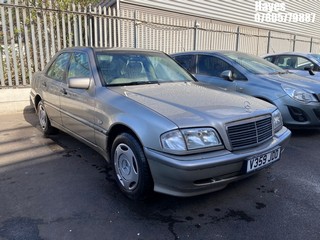 Location: Hayes - 1999 MERCEDES C180 CLASSIC AUTO 4 Door Saloon REG: V359JDD, Keys: No, MOT Expiry date: 03/03/2025, 1799 Petrol, 5 Speed Auto Petrol, Former Keepers: 2