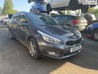 Location: Stapleford - 2015 KIA CEED 2 CRDI AUTO Estate REG: SO15UNV, Keys: Yes, MOT Expiry date: 20/05/2026, 1582 Diesel,, Former Keepers: 4