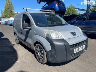 Location: Stapleford - 2015 PEUGEOT BIPPER PROFESSIONAL HDI Panel Van REG: LB65FBL, Keys: Yes, MOT Expiry date: 29/05/2026, 1248 Diesel, 5 Speed Manual Diesel, Former Keepers: 4