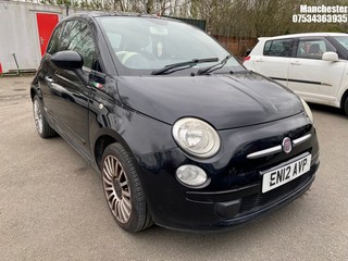 Location: Manchester - 2012 FIAT 500 LOUNGE 3 Door Hatchback REG: EN12AVP, 1242 PETROL, 5 Speed Manual Petrol, Former Keepers: 6, Keys: No, MOT Expiry date: 12/11/2026
