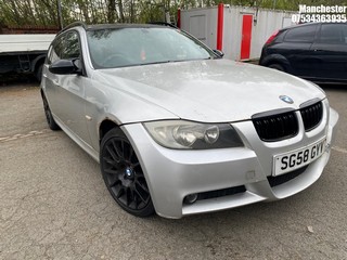 Location: Manchester - 2008 BMW 320D EDITION M SPORT ESTATE REG: SG58GYV, 1995 DIESEL, 6 Speed Manual Diesel, Former Keepers: 5, Keys: No, MOT Expiry date: 31/05/2025
