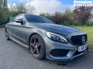 Location: Birmingham - 2016 MERCEDES-BENZ C 220 AMG LINE D AUTO Coupe REG: LS66YWN, 2143 Diesel, 9 Speed Auto Diesel, Former Keepers: 3, Keys: Yes, MOT Expiry date: 01/12/2026