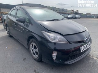 Location: BELVEDERE - 2014 TOYOTA PRIUS HYBRID 5 Door Hatchback REG: LD63ZBE, 1797cc Hybrid Electric, Automatic, Former Keepers: 7, Keys: No, MOT: Expiry date18.09.2026