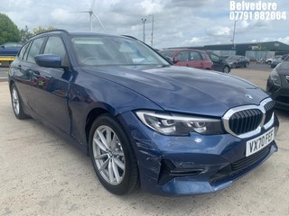Location: Belvedere - 2021 BMW 330D XDRIVE SPORT MHEV AU ESTATE REG: VX70FEF, 2993cc ELECTRIC DIESEL, 8 SPEED AUTO DIESEL, Former Keepers: 1, Keys: Yes, MOT Expiry date: 09.11.2026