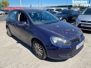 Location: Belvedere - 2010 VOLKSWAGEN GOLF TSI S-A 5 DOOR HATCHBACK REG: GV10KZB, 1198cc PETROL, 7 SPEED S-AUTO PETROL, Former Keepers: 5, Keys: Yes, MOT Expiry date: 29/04/2026