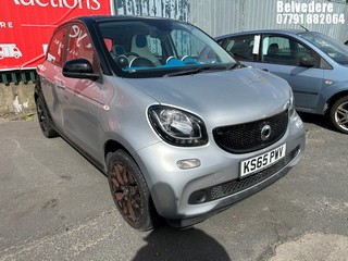 Location: Belvedere - 2016 SMART FORFOUR PROXY 5 Door Hatchback REG: KS65PWV, Keys: No, MOT Expiry date: 17/02/2026, 999 Petrol, 5 Speed Manual Petrol, Former Keepers: 3