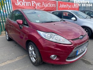 Location: Belvedere - 2012 FORD FIESTA ZETEC 3 Door Hatchback REG: FL62LCN, Keys: No, MOT Expiry date: 09.10.2026, 1242 Petrol, 5 Speed Manual Petrol, Former Keepers: 6