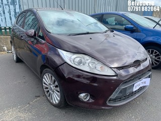 Location: Belvedere - 2009 FORD FIESTA TITANIUM AUTO 5 Door Hatchback REG: SP59TYX, Keys: No, MOT Expiry date: 27.11.2026, 1388 Petrol, 4 Speed Auto Petrol, Former Keepers: 4