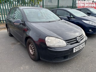 Location: Belvedere - 2009 VOLKSWAGEN GOLF MATCH TDI 105 A 5 Door Hatchback REG: OV58ZHF, Keys: No, MOT Expiry date: 18/02/2026, 1896 Diesel, 5 Speed Auto Diesel, Former Keepers: 12