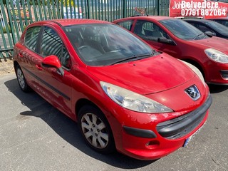 Location: Belvedere - 2008 PEUGEOT 207 S 5 Door Hatchback REG: LD58UGS, Keys: No, MOT Expiry date: 24/01/2026, 1397 Petrol, 5 Speed Manual Petrol, Former Keepers: 2