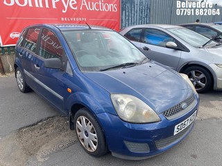 Location: Belvedere - 2007 FORD FIESTA STYLE CLIMATE AUTO 5 Door Hatchback REG: SD57HZB, Keys: No, MOT Expiry date: 28/02/2026, 1596 Petrol, 4 Speed Auto Petrol, Former Keepers: 8