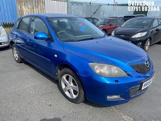 Location: Belvedere - 2005 MAZDA 3 TS AT 5 Door Hatchback REG: HV55NXU, Keys: No, MOT Expiry date: 03/10/2026, 1598 Petrol, 5 Speed Auto Petrol, Former Keepers: 13