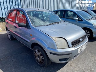 Location: Belvedere - 2005 FORD FUSION 2 16V 5 Door Hatchback REG: LS05YZD, Keys: No, MOT Expiry date: 08/06/2026, 1388 Petrol, 5 Speed Manual Petrol, Former Keepers: 4