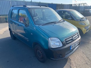 Location: Belvedere - 2004 SUZUKI WAGON R+ GL AUTO Estate REG: WJ04YOM, Keys: No, MOT Expiry date: 03/11/2025, 1328 Petrol, 4 Speed Auto Petrol, Former Keepers: 5