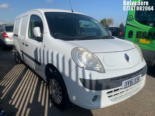 Location: Belvedere - 2011 RENAULT KANGOO MAXI LL21 ZE Panel Van REG: HV61XSK, Keys: No, MOT Expiry date: 24.02.2025, 0 Electric, 1 Speed Auto Electric, Former Keepers: 5