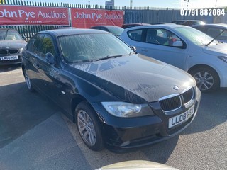 Location: Belvedere - 2008 BMW 320I ES 4 Door Saloon REG: LL08HSJ, Keys: No, MOT Expiry date: 01/04/2026, 1995 Petrol, 6 Speed Manual Petrol, Former Keepers: 4