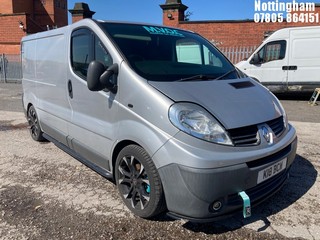 Location: Nottingham - 2008 RENAULT TRAFIC SL27+ DCI 115 Panel Van REG: K18BCW, Keys: Yes, MOT Expiry date: 09/11/2025, 1995 Diesel, 6 Speed Manual Diesel, Former Keepers: 3