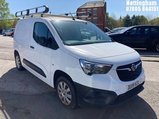 Location: Nottingham - 2019 VAUXHALL COMBO 2000 SPORTIVE S/S Panel Van REG: DU19KZL, Keys: No, MOT Expiry date: 07/05/2025, 1560 Diesel, 5 Speed Manual Diesel, Former Keepers: 2