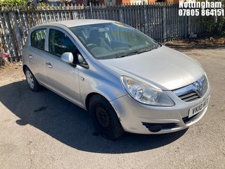 Location: Nottingham - 2010 VAUXHALL CORSA EXCLUSIV 5 Door Hatchback REG: VK10WEX, Keys: No, MOT Expiry date: 16/10/2025, 1229 Petrol, 5 Speed Manual Petrol, Former Keepers: 5