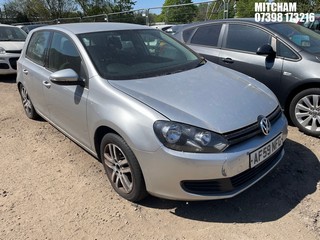 Location: Mitcham - 2009 VOLKSWAGEN GOLF S 5 Door Hatchback REG: AF59NFG, Keys: No, MOT Expiry date: 23/02/2025, 1390 Petrol, 5 Speed Manual Petrol, Former Keepers: 5