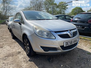 Location: Mitcham - 2008 VAUXHALL CORSA LIFE 3 Door Hatchback REG: DE58AHA, Keys: No, MOT Expiry date: 11/12/2026, 998 Petrol, 5 Speed Manual Petrol, Former Keepers: 12