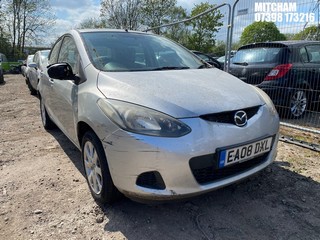 Location: Mitcham - 2008 MAZDA 2 TS2 5 Door Hatchback REG: EA08DXL, Keys: No, MOT Expiry date: 11/12/2024, 1349 Petrol, 5 Speed Manual Petrol, Former Keepers: 3
