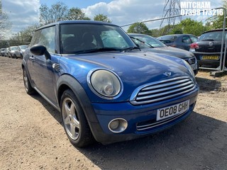 Location: Mitcham - 2008 MINI ONE 3 Door Hatchback REG: OE08GHH, Keys: No, MOT Expiry date: 14/10/2025, 1397 Petrol, 6 Speed Manual Petrol, Former Keepers: 9