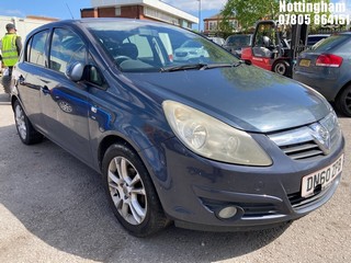 Location: Nottingham - 2010 VAUXHALL CORSA SXI 5 Door Hatchback REG: DN60ZPB, Keys: No, MOT Expiry date: 07/03/2026, 1229 Petrol, 5 Speed Manual Petrol, Former Keepers: 7