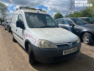Location: Mitcham - 2004 VAUXHALL COMBO 1700 DTI Car Derived Van REG: WV04HNW, Keys: No, MOT Expiry date: 13/05/2025, 1686 Diesel, 5 Speed Manual Diesel, Former Keepers: 7