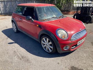 Location: Nottingham - 2008 MINI COOPER D 3 Door Hatchback REG: RK58ZPD, Keys: No, MOT Expiry date: 14/01/2026, 1560 Diesel, 6 Speed Manual Diesel, Former Keepers: 7