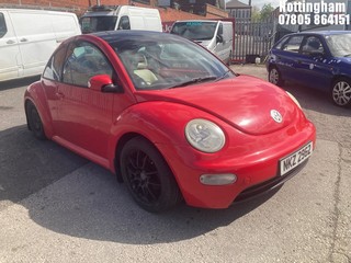 Location: Nottingham - 2003 VOLKSWAGEN BEETLE TDI 3 Door Hatchback REG: NKZ2962, Keys: No, MOT Expiry date: 21/05/2025, 1896 Diesel, 5 Speed Manual Diesel, Former Keepers: 7