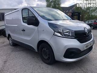 Location: Nottingham - 2014 RENAULT TRAFIC SL27 BUSINESS+ NRG Panel Van REG: HN64SKU, Keys: No, MOT Expiry date: 04/03/2026, 1598 Diesel, 6 Speed Manual Diesel, Former Keepers: 6
