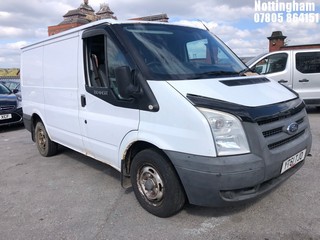 Location: Nottingham - 2011 FORD TRANSIT 85 T260M FWD Panel Van REG: YT61TJO, Keys: No, MOT Expiry date: 15/09/2025, 2198 Diesel, 5 Speed Manual Diesel, Former Keepers: 6